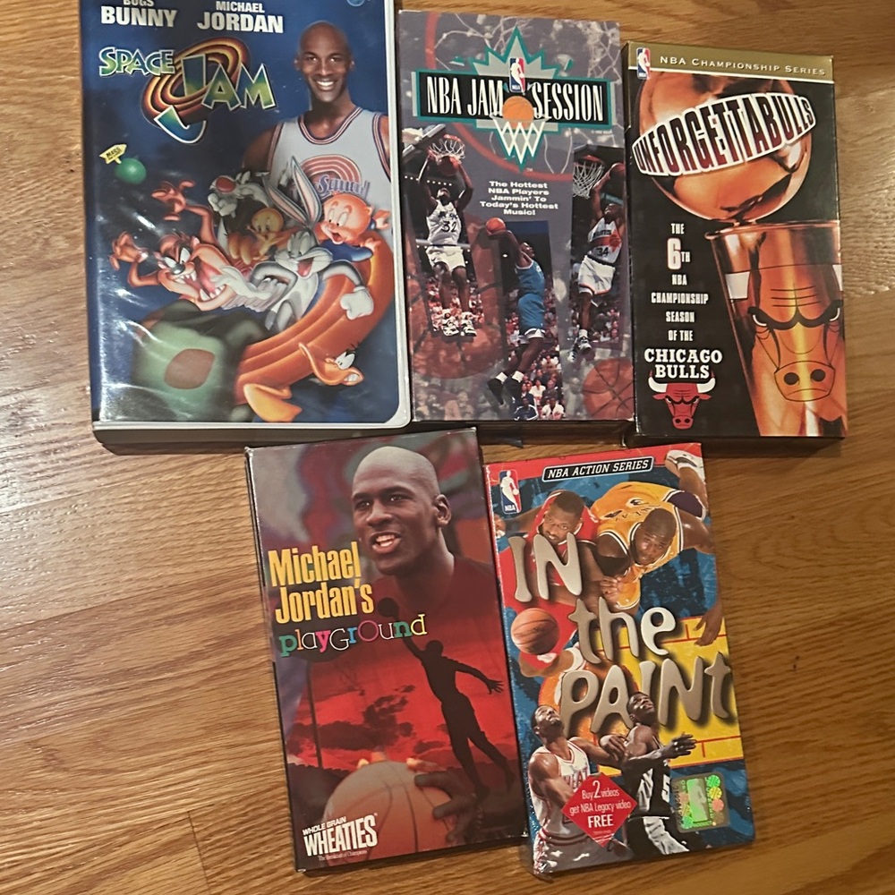 Michael Jordan VHS Collection